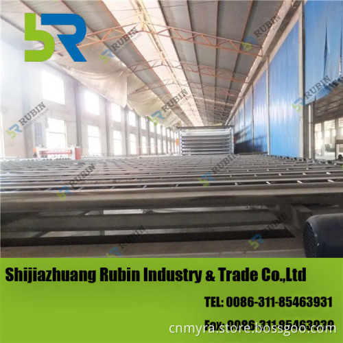 PLC control drywall making machine